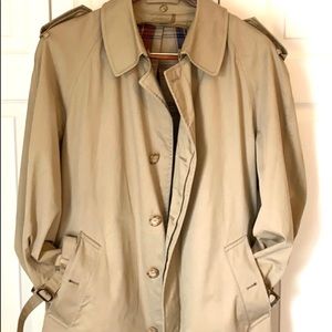 Vintage khaki trench coat
